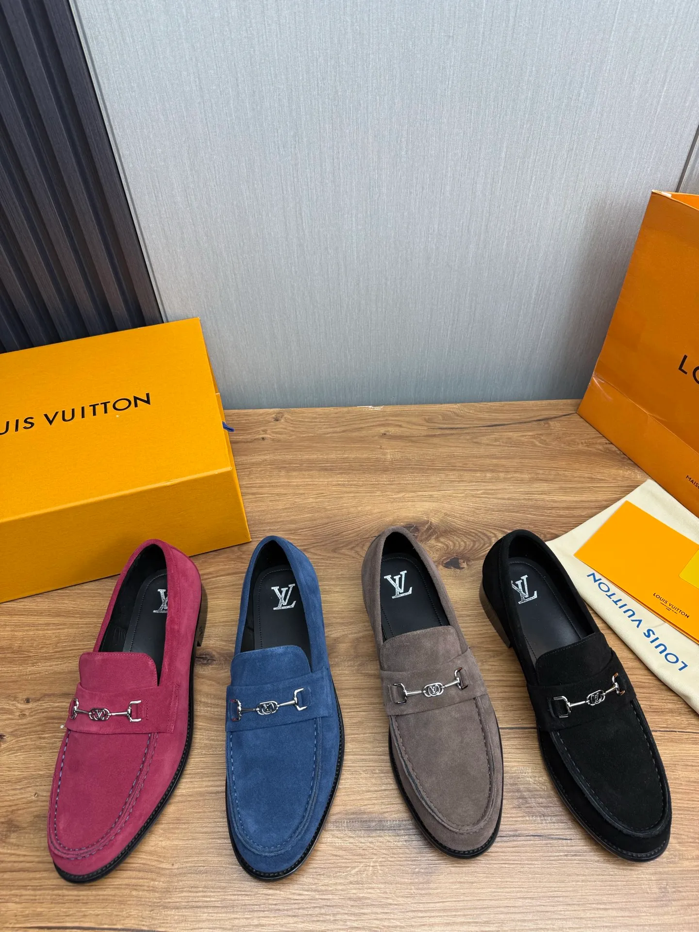 Factory 660💰 LV. Men's business casual leather shoes, all made of imported original brand leather, just to create a more comfortable wearing experience, original non-slip and wear-resistant outsole ✔️16-45 (38.45 non-returnable)
